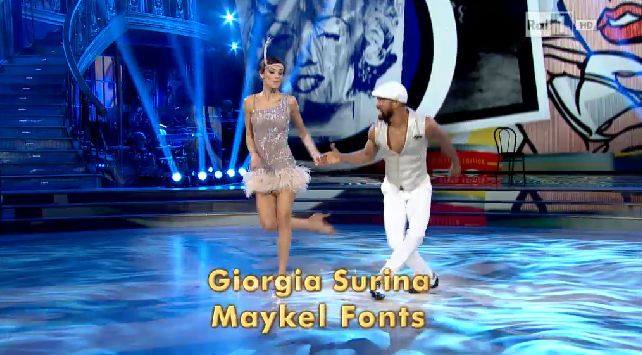 giorgia-surina-maykel-fonts-ballando-con-le-stelle-8-novembre