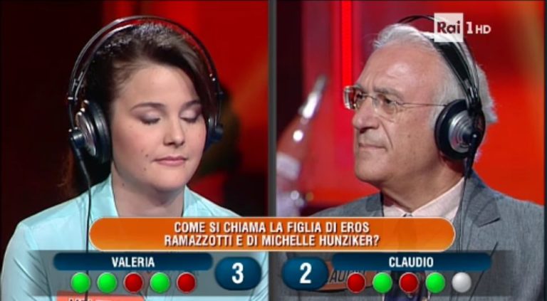 Video L’Eredità: la Ghigliottina del 9-10-2016: Valeria Reale