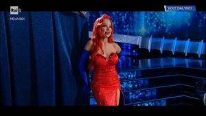 antonella-elia-jessica-rabbit-tale-quale-show (2)