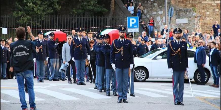 funerali-poliziotti-uccisi-trieste-diretta