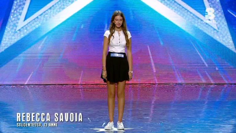 Italia's Got Talent 29 gennaio 2020 Rebecca Savoia-1