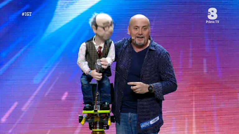 Italia's got talent 15 gennaio 2020 Andrea Fratellini e Zio Tore-5