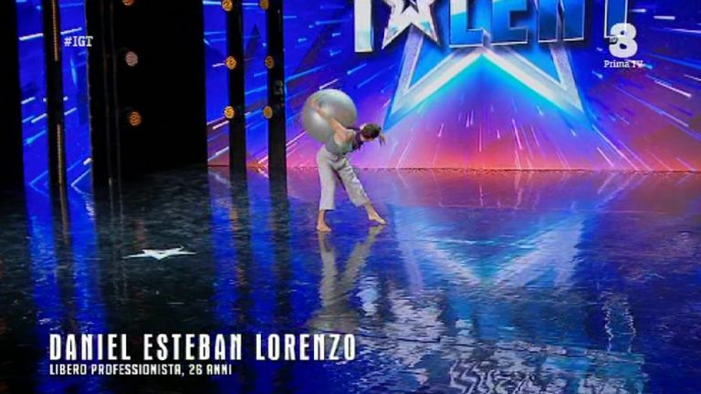 Italia's got talent 22 gennaio 2020 Daniel Estaban Lorenzo-4