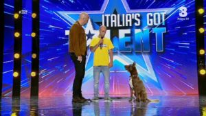 Italia's got talent 22 gennaio 2020 Emanuele e cane Chico-4