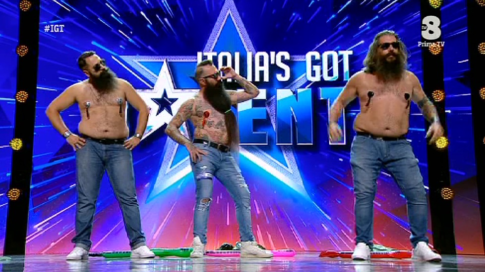 Italia's Got Talent 12 febbraio 2020 Bearlesque-8