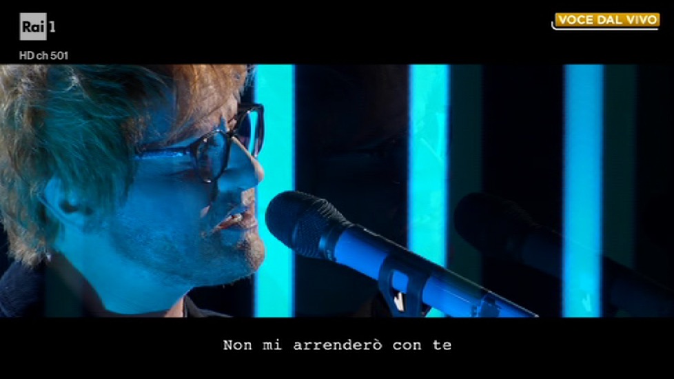 Tale e Quale Show 2020 Virginio Ed Sheeran-5