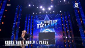 Italia's Got Talent 2021 Christian Stoinev e Percy-7