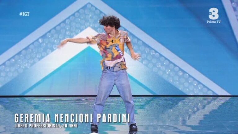 Italia's Got Talent 17 marzo 2021 Geremia Nencioni Pardini-4