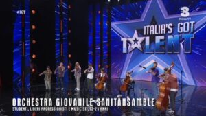 Italia's Got Talent 17 marzo 2021 Orchestra Giovanile Santiansamble-4