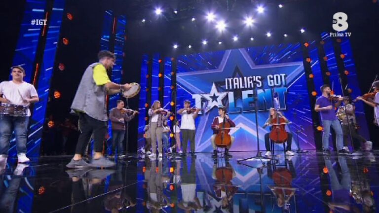 Italia's Got Talent 17 marzo 2021 Orchestra Giovanile Santiansamble-5