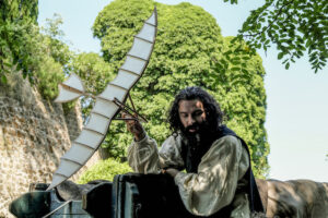 Leonardo serie tv cast Aidan Turner 1