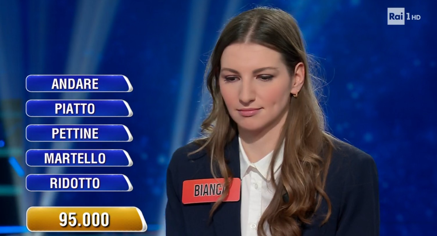 Video l’Eredità 16 gennaio 2025: Bianca di Prato