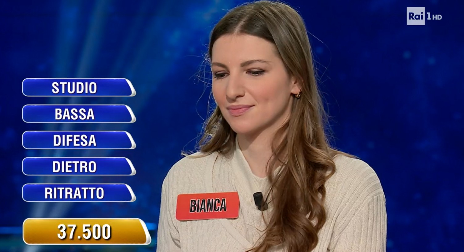 Video l’Eredità 17 gennaio 2025: Bianca di Prato