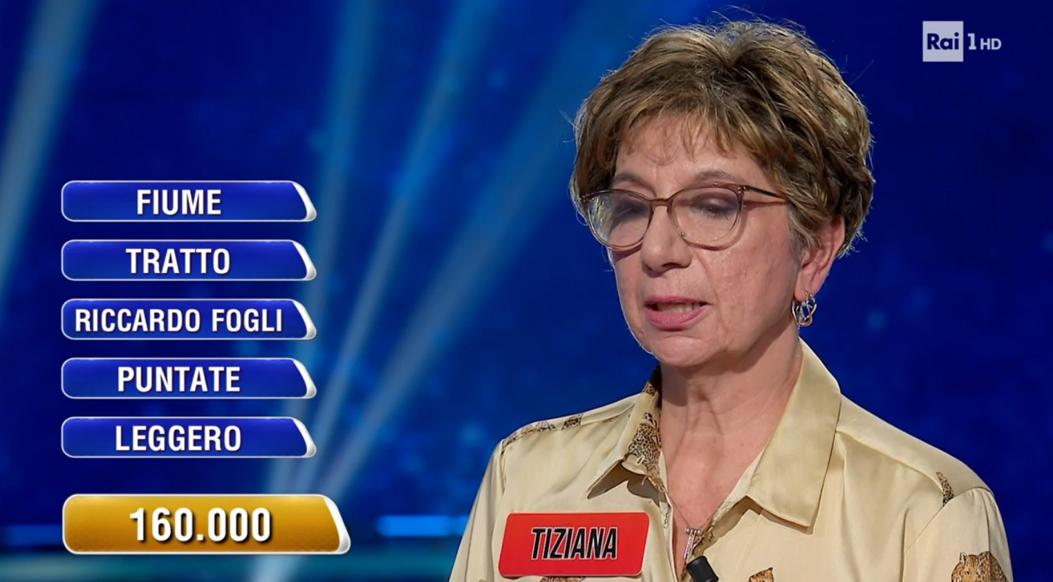 Video l’Eredità 7 gennaio 2025: Tiziana di Roma vince 160.000 euro