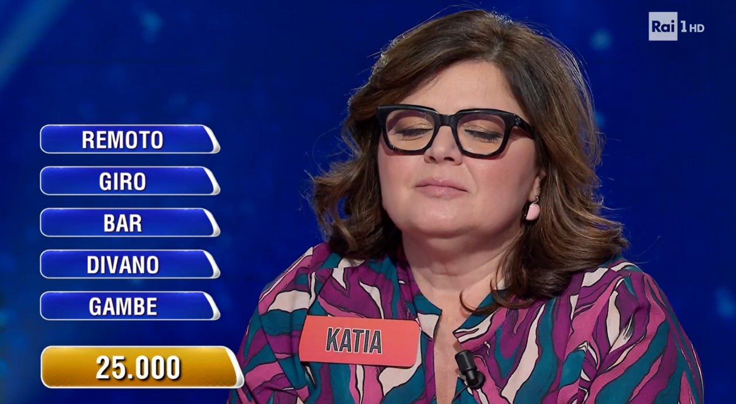 Video l’Eredità 8 febbraio 2025: Katia di Napoli